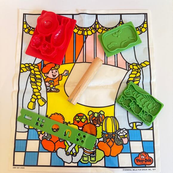 1981 Play Doh Electronic Sizzlin' Skillet Playset with Sizzlin' Sounds--WORKS - Picture 3 of 10